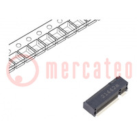 Connecteur: M.2 (NGFF); horisontaux; SMT; gold flash; PIN: 67; 0,5A