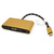 ROLINE GOLD Display Adapter USB type C - VGA / HDMI / C (PD)