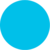 Folienetiketten - Hellblau, 3.8 cm, Polyethylen, Selbstklebend, Rund, Seton