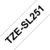 TZE-SL251 SELF LAMINATING TAPE/24MM 8M WHITE/BLACK