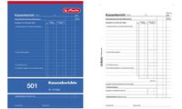 herlitz Formularbuch "Kassenbericht 501" DIN A5, 50 Blatt (882514)