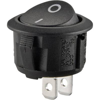 TRU COMPONENTS 1587630 INTERRUPTEUR À BASCULE TC-R13-208A-02 PRINT 0 / I 250 V/AC 10 A 1 X OFF/ON À ACCROCHAGE 1 PC(S)