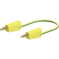 CORDON DE MESURE STÄUBLI LK-4A-F10 [ - ] 100 CM JAUNE, VERT 1 PC(S) 64.1031-10020