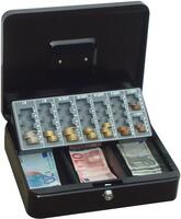 Geldcassette zwart 300x240x 90mm