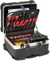 GT Werkzeugkoffer ROCK TURTLE PEL, 470x390x320mm, fahrbar, TSA-Schloss