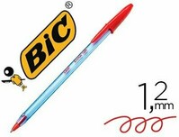 Bolígrafo ROJO Bic Cristal Soft -50 unidades