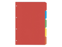 Kangaro PE405 Trennblatt Karton Mehrfarbig, Rot