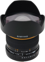 Samyang 14mm f/2.8 IF ED UMC Aspherical MILC/SLR Ultra nagylátószögű objektív Fekete