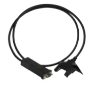 Zebra CBL-TC7X-SERL1-01 cable de serie Negro Snap-on