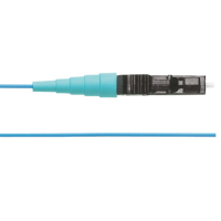Panduit FZ1BN1NNNSNM001 cable de fibra optica 1 m LC Pigtail OFNR OM4 Azul