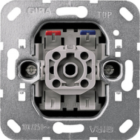 GIRA 011600 elektrische schakelaar Metallic