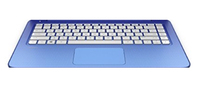 HP 794301-DH1 laptop reserve-onderdeel Behuizingsvoet + toetsenbord
