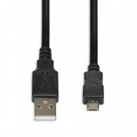 iBox IKU2M18 cable USB 1,8 m USB 2.0 USB A Micro-USB B Negro