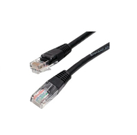 Gembird PP12-0.5M/BK hálózati kábel 0,5 M