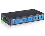 Moxa UPort 407 480 Mbit/s Black, Blue