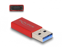 DeLOCK 60044 Kabeladapter USB C USB A Rot