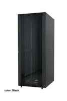 Intellinet Network Cabinet, Free Standing (Premium), 42U, Usable Depth 129 to 629mm/Width 503mm, Grey, Flatpack, Max 2000kg, Server Rack, IP20 rated, 19", Aluminium, Multi-Point...