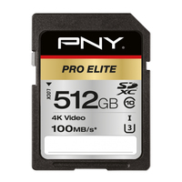 PNY PRO Elite 512 GB SDXC UHS-I Klasse 10
