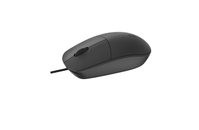 Rapoo N100-BK souris Bureau Ambidextre USB Type-A Optique 1600 DPI