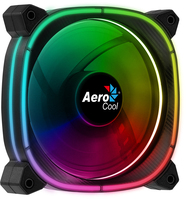 Aerocool ASTRO12 Ventilador PC 12cm LED RGB Antivibración 6 pines Negro