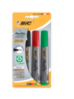 BIC ECO 2000 permanente marker Multi kleuren 3 stuk(s)