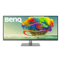 BenQ PD3420Q számítógép monitor 86,4 cm (34") 3440 x 1440 pixelek Quad HD LED Szürke