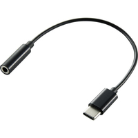Renkforce RF-4495284 Audio-Kabel 0,15 m 3.5mm USB Schwarz