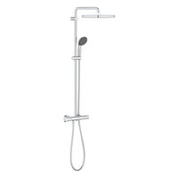 GROHE Vitalio Start System 250 Cube shower system 1 head(s) Wall Chrome