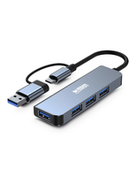 Urban Factory MHC35UF laptop dock/port replicator Wired USB 3.2 Gen 1 (3.1 Gen 1) Type-A Grey