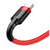Baseus CATKLF-B09 cable USB 1 m USB A USB C Rojo