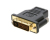 Kramer Electronics DVI-I (M) - HDMI (F) Schwarz