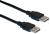 Kramer Electronics 1.8m USB 2.0 USB Kabel 1,8 m USB A Schwarz