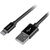 StarTech.com 2 m lange zwarte Apple 8-polige Lightning-connector naar USB-kabel voor iPhone / iPod / iPad