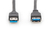 Digitus AK-300203-018-S USB kábel 1,8 M USB 3.2 Gen 1 (3.1 Gen 1) USB A Fekete