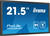 iiyama PROLITE Digitaal A-kaart 55,9 cm (22") LED 600 cd/m² Full HD Zwart Touchscreen