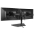 StarTech.com ARMBARDUO asztali TV konzol 61 cm (24") Fekete