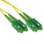ACT RL1610 cable de fibra optica 10 m 2x SC OS2 Verde, Amarillo