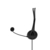 Lindy 42870 écouteur/casque Avec fil Arceau Appels/Musique USB Type-A Noir