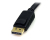 StarTech.com Cable Conmutador KVM USB DisplayPort 4 en 1 c/ Audio y Micrófono - 6 pies