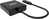 Vision TC-USBCVGA/BL Videokabel-Adapter USB Typ-C VGA (D-Sub) Schwarz