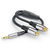 sonero S-ACA003 cable de audio 0,25 m 3,5mm 2 x RCA Negro