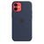 Apple Custodia MagSafe in silicone per iPhone 12 mini - Blu navy