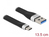 DeLOCK 85771 USB cable 0.135 m USB 3.2 Gen 1 (3.1 Gen 1) USB A USB C Black