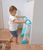 Dreambaby Step-Up Toilet Topper Trittbrett für Kinder Indoor Aqua-Farbe, Weiß