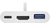 Goobay 51771 laptop dock & poortreplicator USB 3.2 Gen 1 (3.1 Gen 1) Type-C Wit