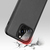 nevox StyleShell Nylo coque de protection pour téléphones portables 15,5 cm (6.1") Housse Noir