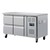 Polar Kühltisch mit 4 Schubladen 314L. 230V, Arbeitsfläche: 136 x 70cm,