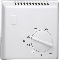 Thermostat ambiance bi-métal chauf eau ch avec contact inverseur + voyant 230V (25620)