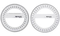 WESTCOTT Winkelmesser Vollkreis 360 Grad, 100 mm (62350183)