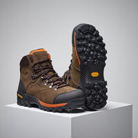 Hunting Waterproof Shoes Aigle Altavio Gore-tex Vibram Brown - UK 8.5 - EU 43
